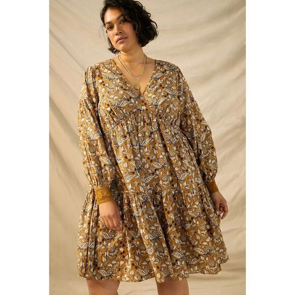 Anthropologie - Let Me Be Jemma Tunic Dress - Picture 7 of 9